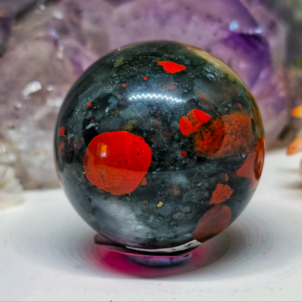 Bloodstone sphere