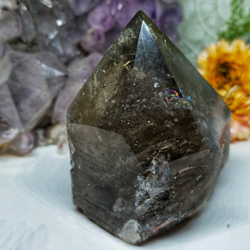 Smokey quartz cutbase