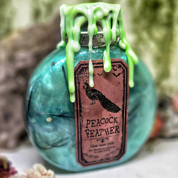 Peacock feather potion