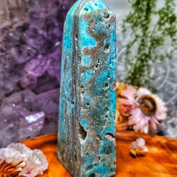 Hemimorphite tower