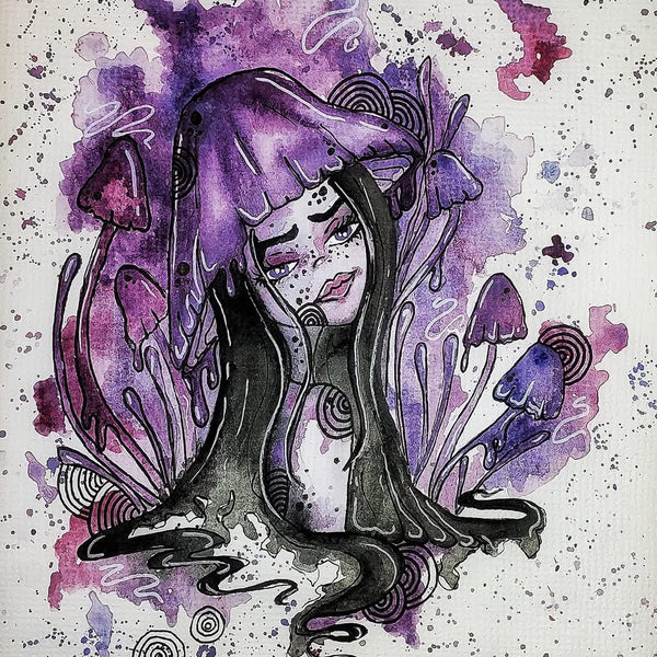 Jellyfish doom art print