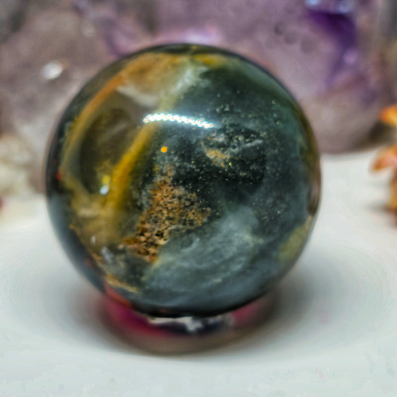 Bloodstone sphere