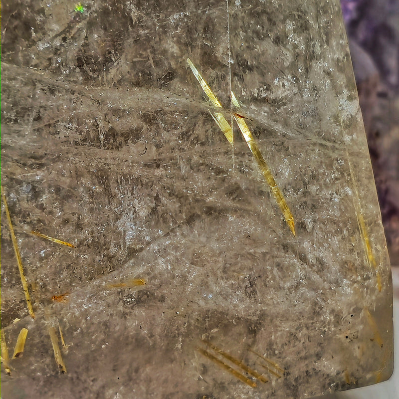 Rutile Smokey quartz