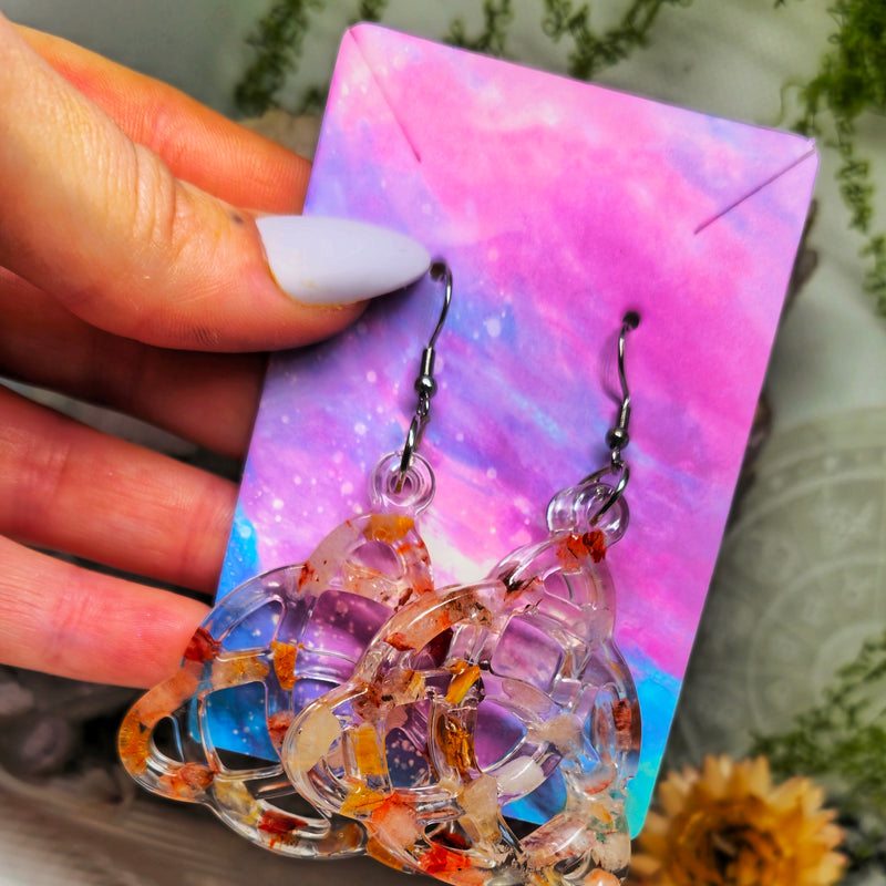 Trinity knot XL earrings