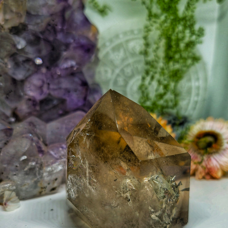 Smokey quartz cutbase