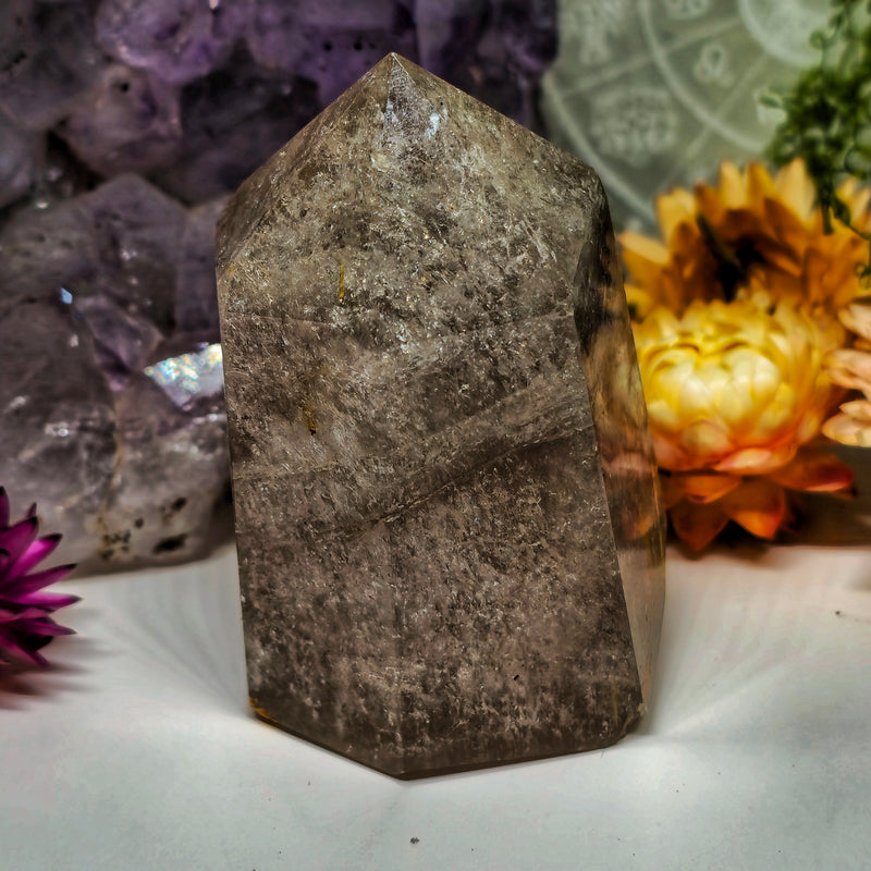 Rutile Smokey quartz