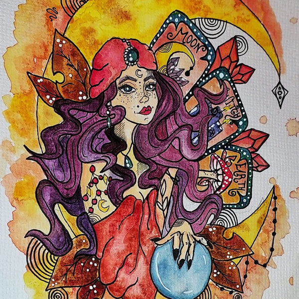 Gypsy art print