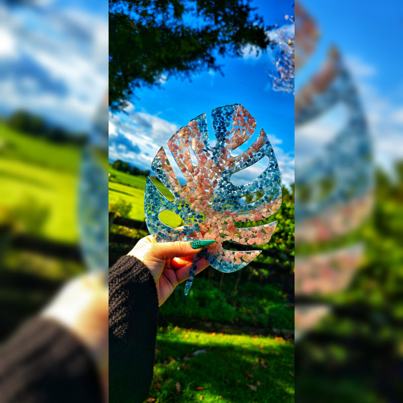 Monstera wall hanging